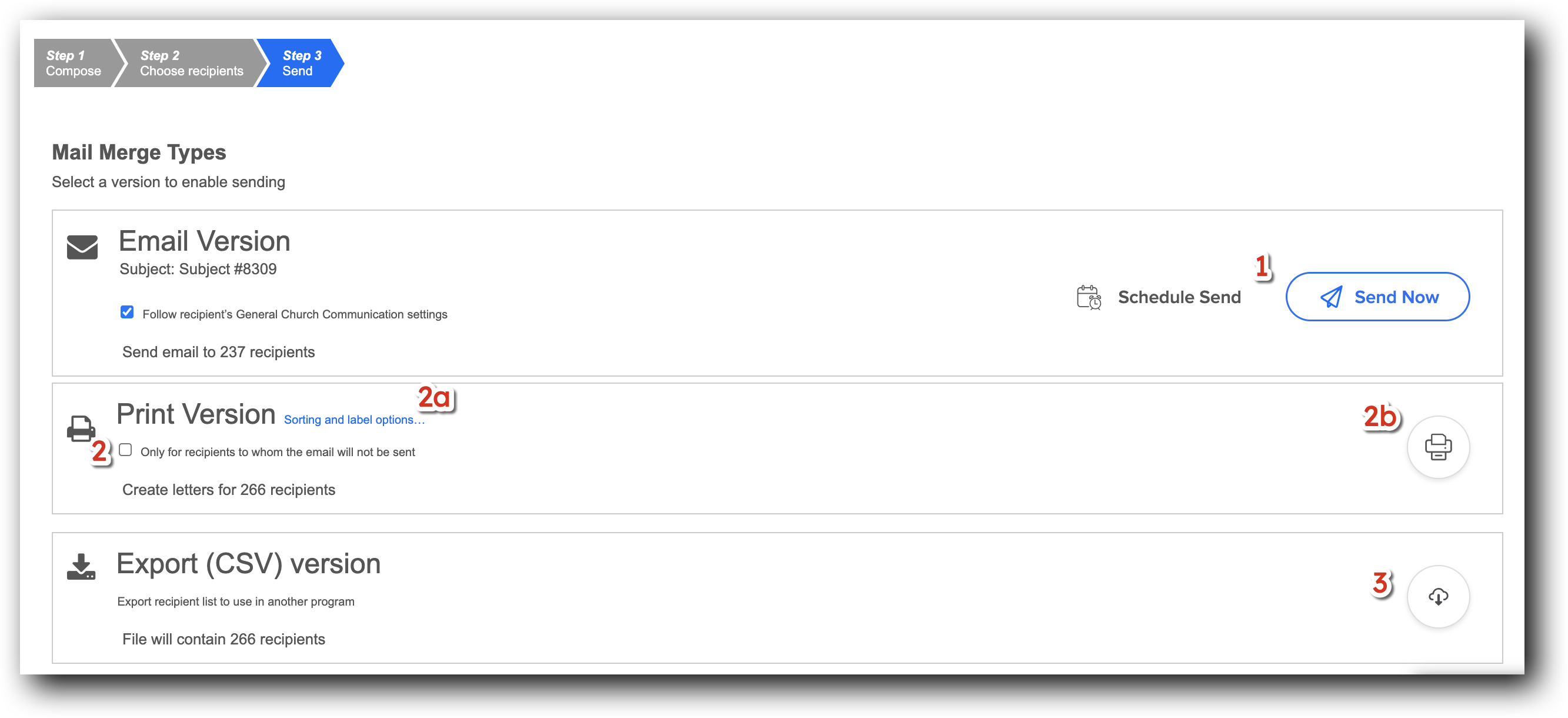 Learning about Mail Merge in Pushpay ChMS